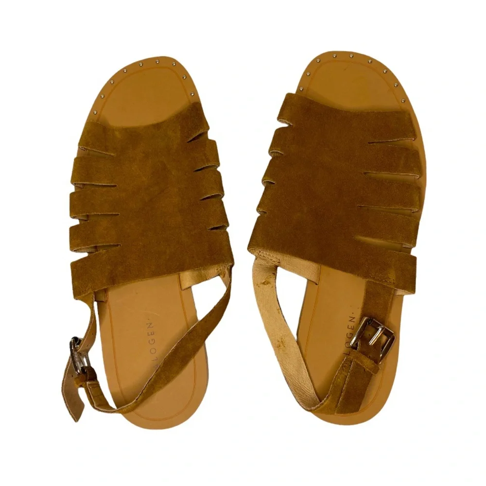 Halogen Women’s Jannie Tan Cutout Slingback Sandals Size 6.5